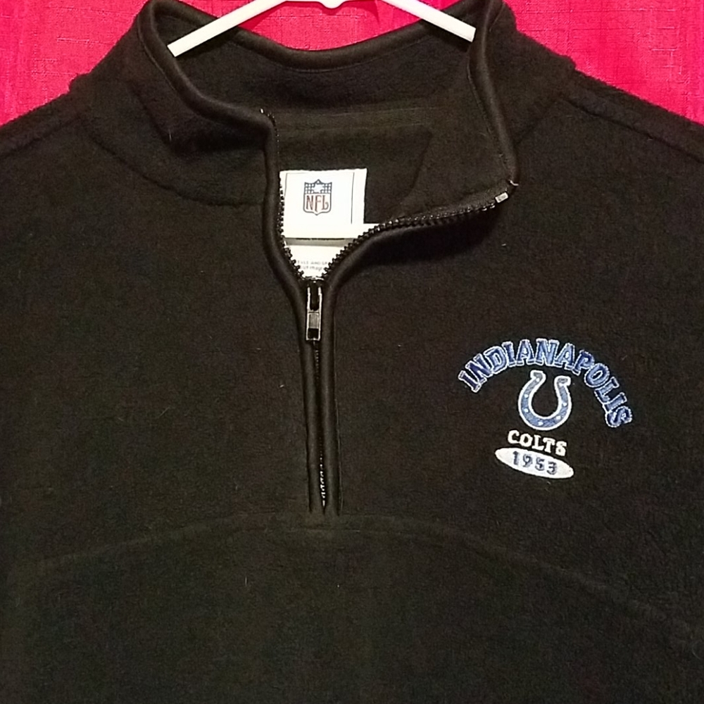 1/4 zip Colts pullover - Picture 4 of 6